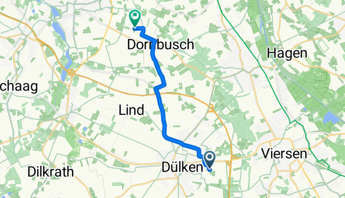 Heesstraße, Viersen nach Bocholt, Nettetal