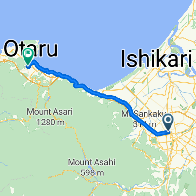 北5条西6丁目, 札幌市へ緑1丁目, 小樽市