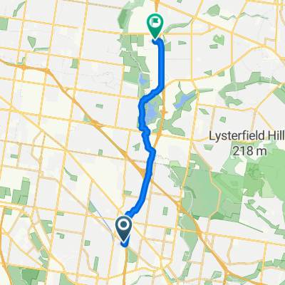 Hanna St, Noble Park to Scott Ward, Wantirna South