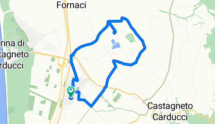 Da Via L. Da Vinci 35/A, Donoratico a Via Cesare Battisti 38, Donoratico