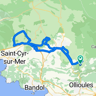 Chemin de la Colle, Évenos à Chemin de la Colle, Évenos