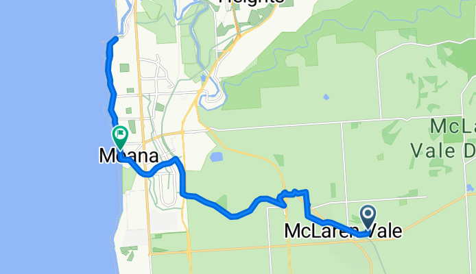 From McLaren Vale to Port Noarlunga