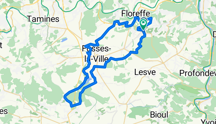 De Rue de Malonne à Rue de Malonne