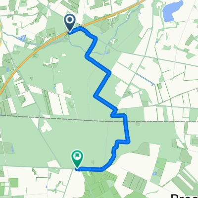 A31 nach Straße Ohne Straßennamen