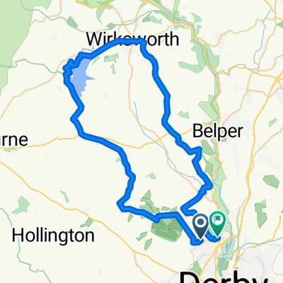 Lockwood Road, Derby to Park Lane, Derby