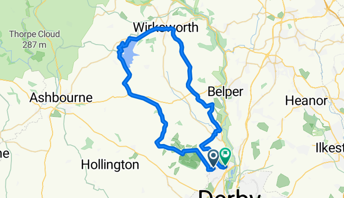 Lockwood Road, Derby to Park Lane, Derby