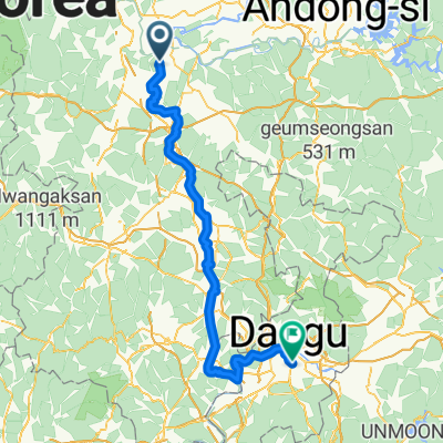 Mungyeong - Daegu