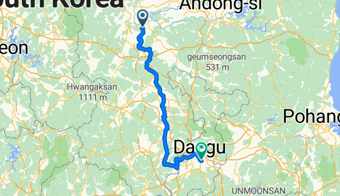 Mungyeong - Daegu