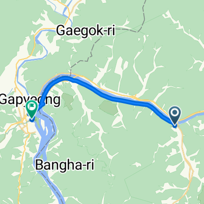 남산면 681-14 ~ 가평읍 54-8