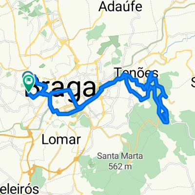 Rua Pe António da Anunciação, Braga a Rua Pe António da Anunciação, Braga