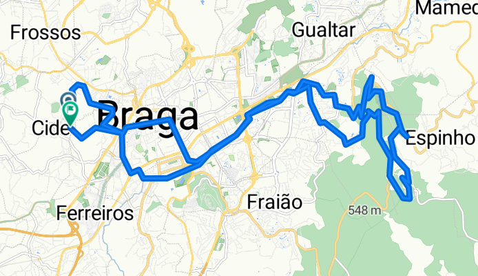 Rua Pe António da Anunciação, Braga a Rua Pe António da Anunciação, Braga