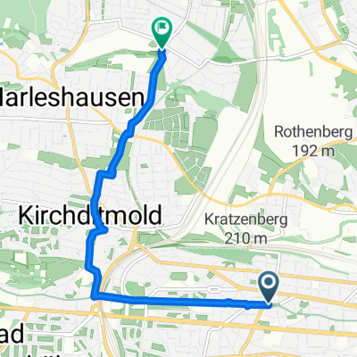 Luisenstraße nach Am Rande 8A