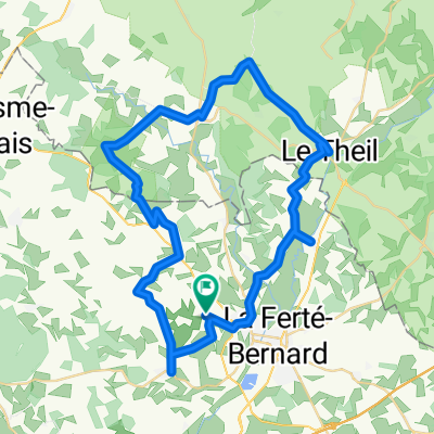 De Lieu dit les Landes à Lieu dit les Landes