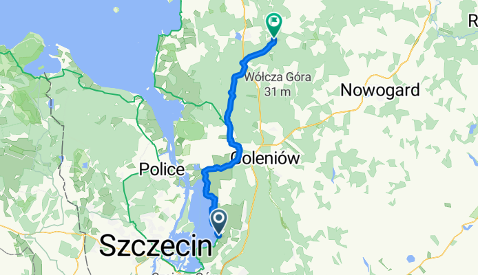 Szczecin - Przybiernów
