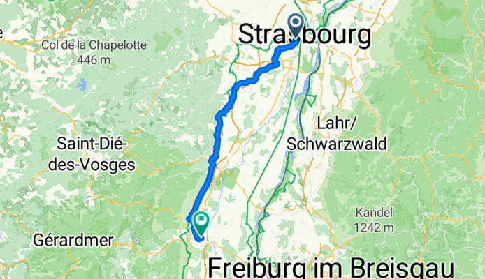 Von Straßburg bis Colmar