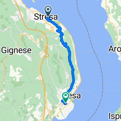 SS 33, Stresa to Via alle Zappe Sopra, Lesa