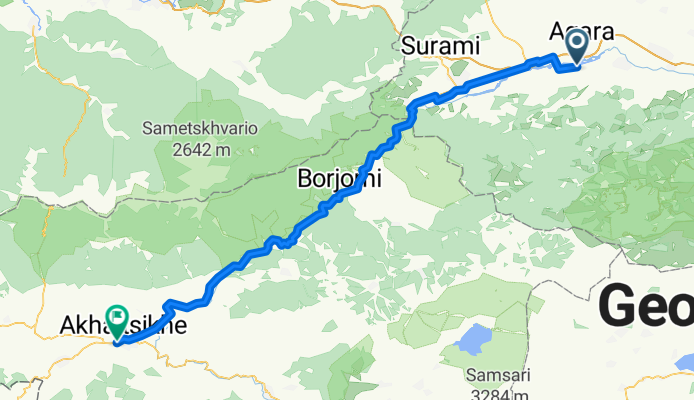 Khashuri - Akhaltsikhe