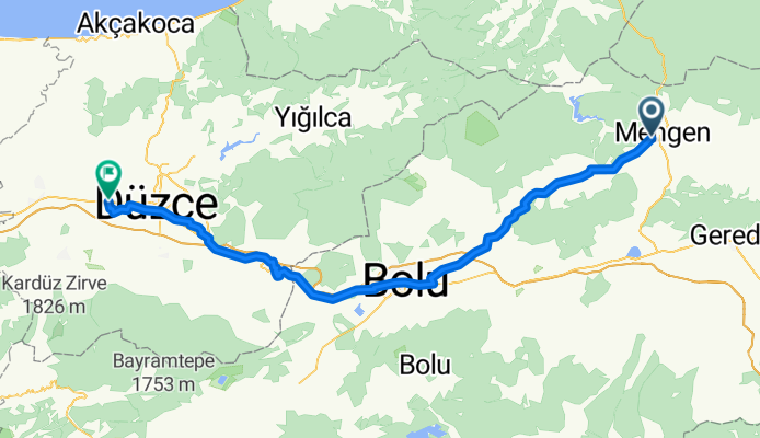 Mengen - Çilimli