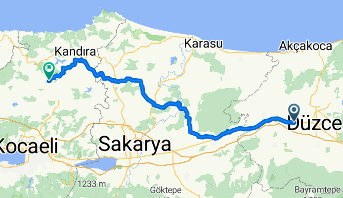 Çilimli - Akçaova