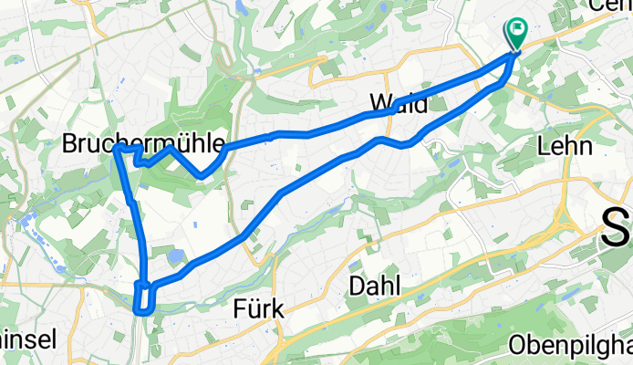 Focher Straße, Solingen nach Focher Straße, Solingen