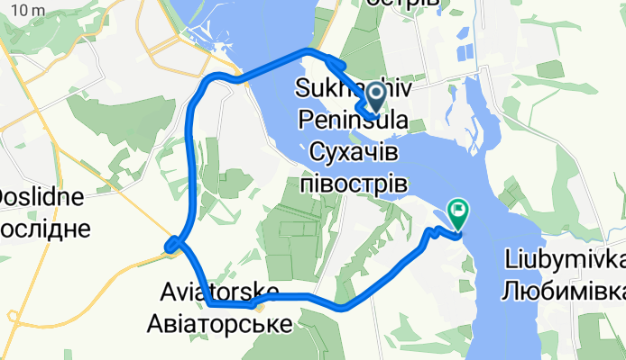 С Приднепровска в Старые Кодаки