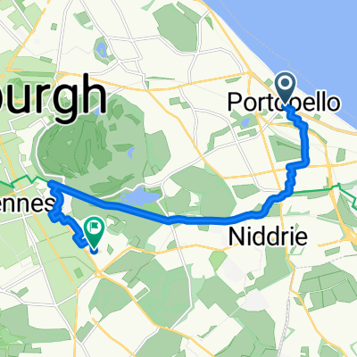 Portobello High Street, Edinburgh to Prestonfield Road, Edinburgh