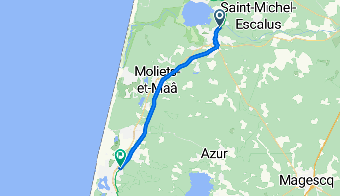 43.886, -1.296 nach 43.789, -1.393