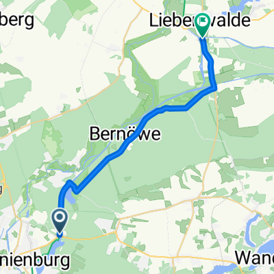 Carl-Gustav-Hempel-Straße, Oranienburg nach Am Finowkanal, Liebenwalde