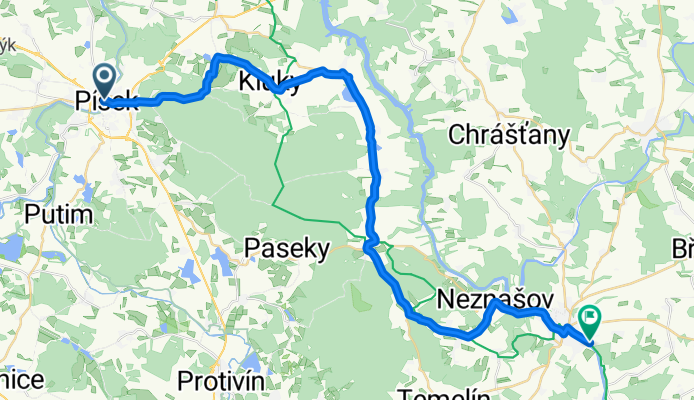 Písek - Týn nad Vltavou