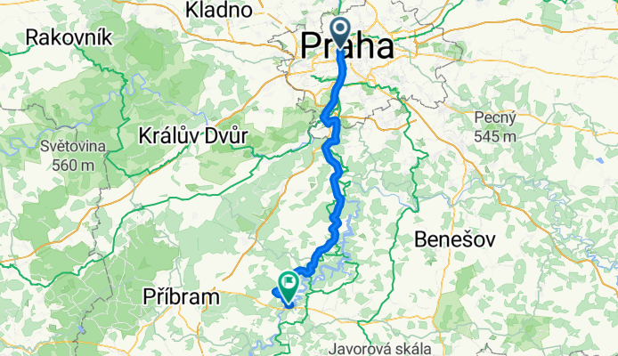 Prager Kleinseite - Krásná Hora nad Vltavou