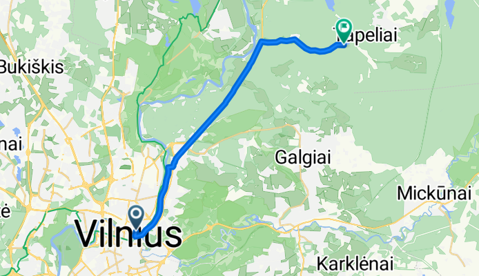 į tapelių ežerą