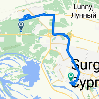 От улица Толстого до проспект Набережный