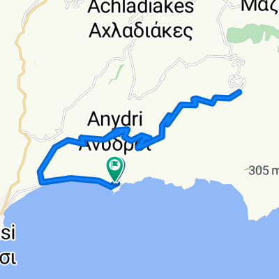 Odos Hvris Onomasia to Odos Hvris Onomasia