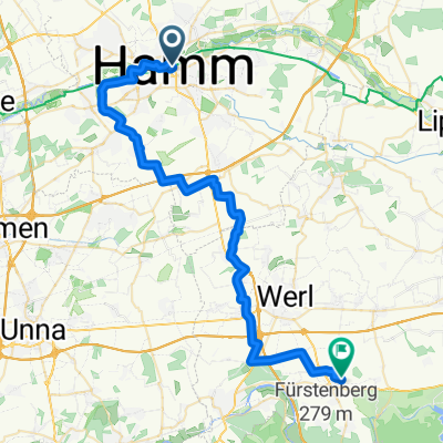 Adenauerallee nach Zur Alten Eiche