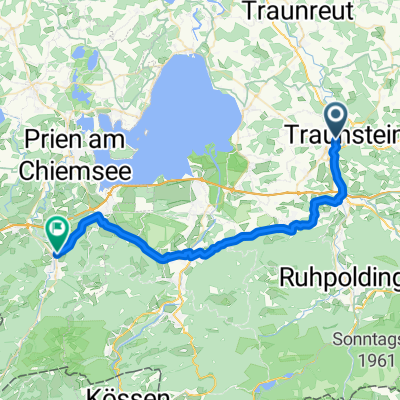 Traunstein nach Aschau