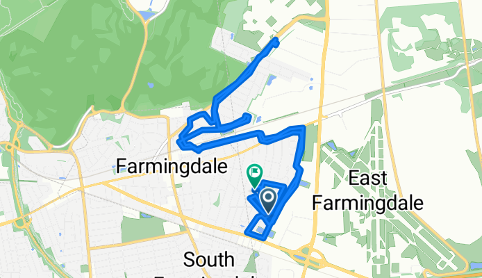 S Crescent Dr, Farmingdale to S Crescent Dr, Farmingdale