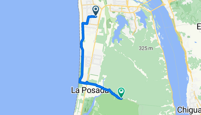 Ruta desde Volcán Ollagüe 1er descanso