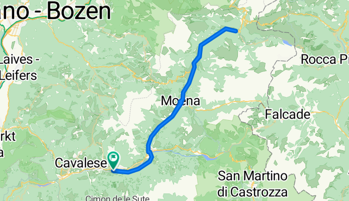 Da Via Tresselume a Via Tresselume