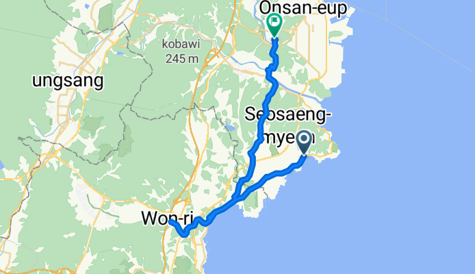 서생면 45-3 ~ 한국제지사택