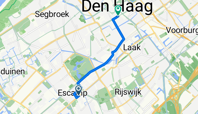 Erasmusweg 1173D to Voldersgracht 40A