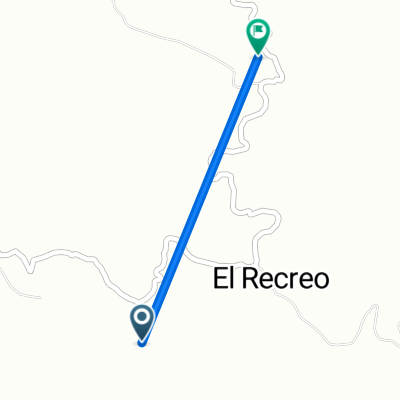 Ruta a Vía Sin Nombre