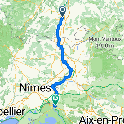 From Châteauneuf-du-Rhône to Arles