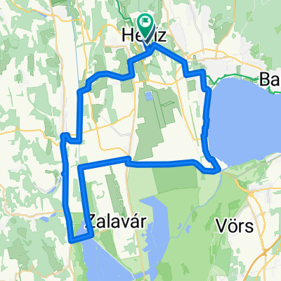 Route in Héviz 2