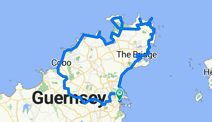 Route to Cornet Street