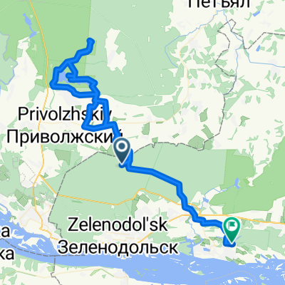 Маршрут в Лесная улица