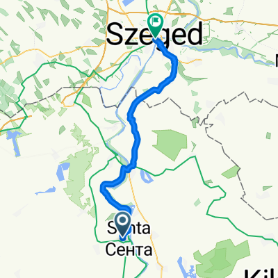 Route to Széchenyi tér