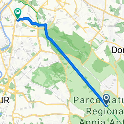 Da Via Appia Antica a Roma Porta S. Paolo