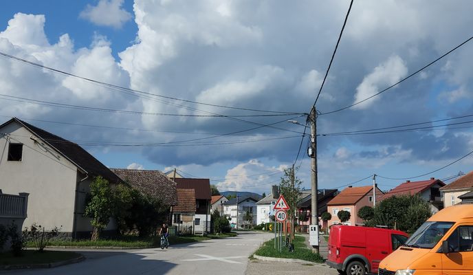 Photo 1 of the Bikemap route "От Ulica Ante i Davida Starčevića до Domagović"