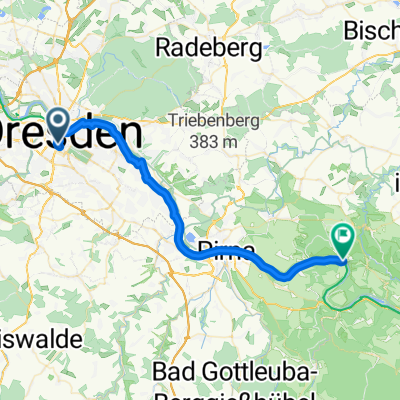 Drážďany - Stadt Wehlen