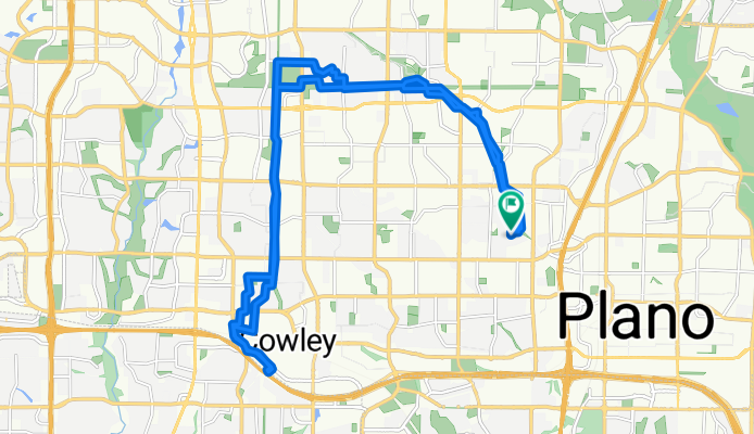 Thames Dr, Plano to Thames Dr, Plano